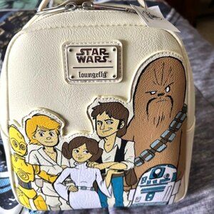 NWT Loungefly Star Wars: Disney Parks Exclusive Mini Backpack 2022